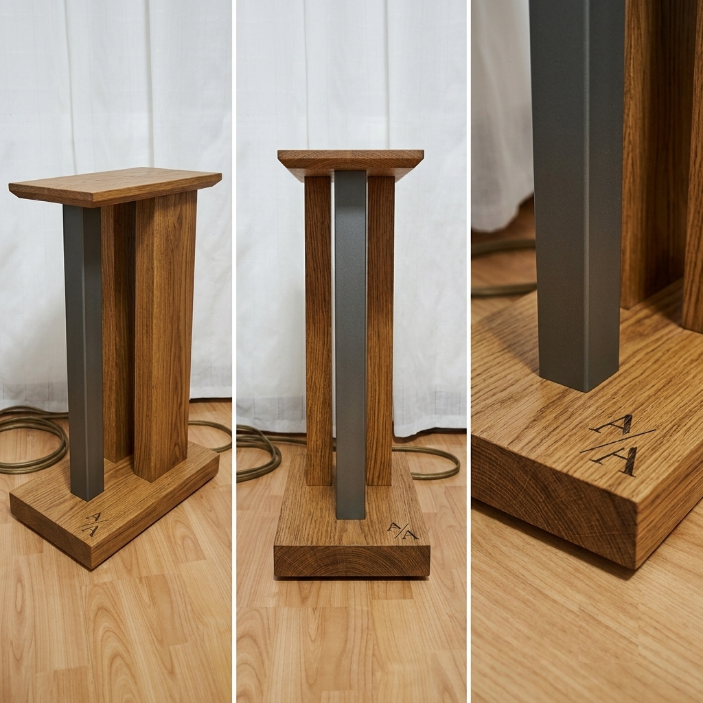 Aeternum Audio Foundation — High-End Speaker Stands